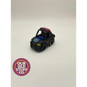 Fisher-Price Little People Wheelies Black Police Truck: Preschool Pretend Play T